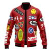 Hooktab 3D Printed Bike Decals Akira Unisex Varsity Jacket