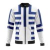 Hooktab Akaza Demon Slayer Men's Casual Bomber Jacket