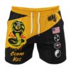 Hooktab Cobra Kai V2 Karate Kid Anime Mens Shorts Running Shorts Workout Gym Shorts