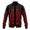 Hooktab 3D Printed Doma Demon Slayer Unisex Varsity Jacket