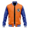 Hooktab 3D Printed Goku Dragon Ball Z Unisex Varsity Jacket