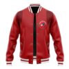 Hooktab 3D Printed Good for Health Pattern Akira Unisex Varsity Jacket