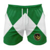 Hooktab Green Ranger Power Coin Power Rangers Anime Mens Shorts Running Shorts Workout Gym Shorts