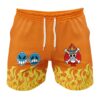 Hooktab Portgas D. Ace One Piece Anime Mens Shorts Running Shorts Workout Gym Shorts