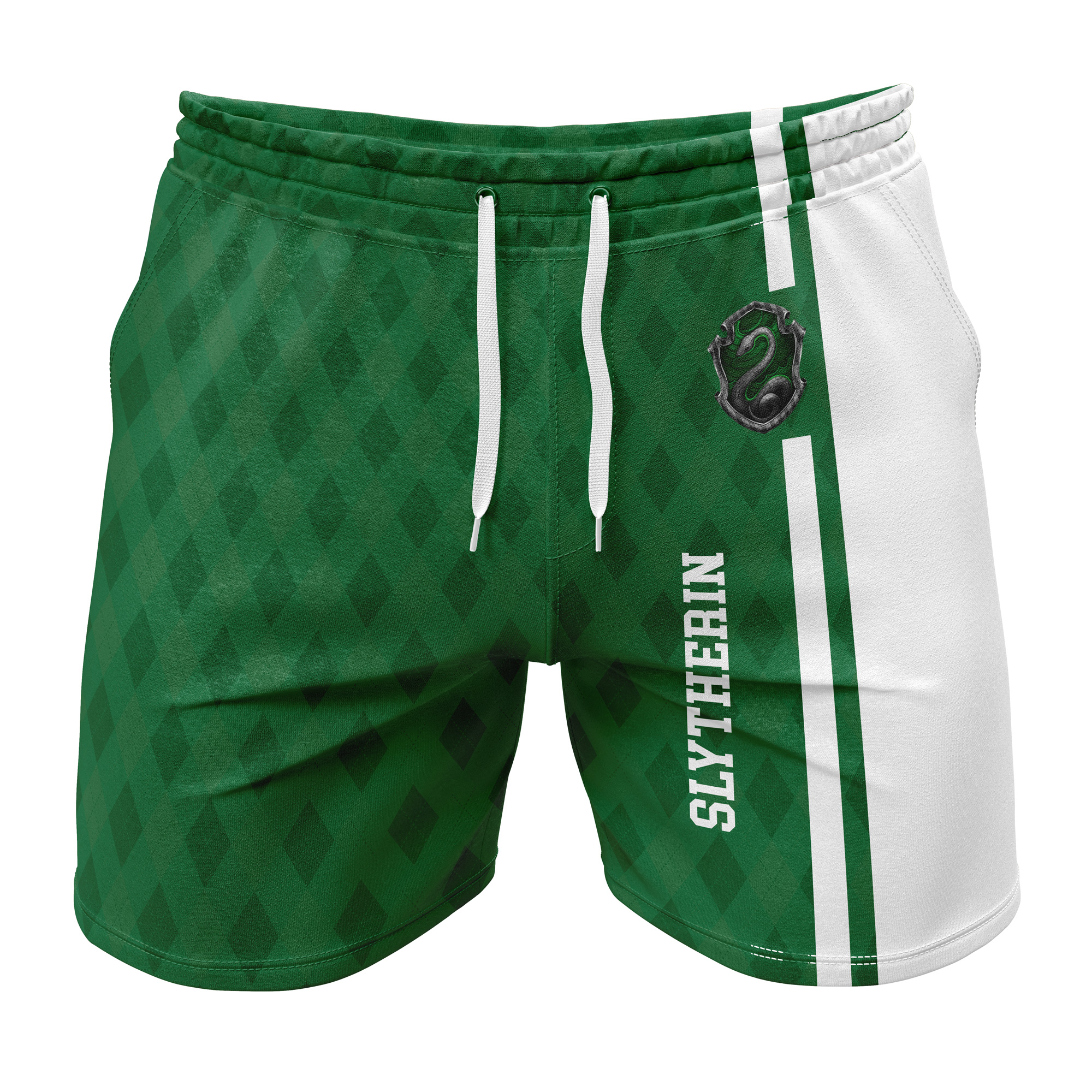 Hooktab Slytherin Harry Potter Anime Mens Shorts Running Shorts Workout Gym Shorts