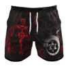 Hooktab Edward Elric Transmutation Circle Fullmetal Alchemist Anime Mens Shorts Running Shorts Workout Gym Shorts