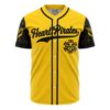 Hooktab 3D Printed Heart Pirates Law V2 One Piece Men's Short Sleeve Anime Baseball Jersey