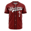 Hooktab 3D Printed Hellsing Organization Hellsing Men's Short Sleeve Anime Baseball Jersey