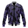 Hooktab 3D Printed Kokushibo Pattern Demon Slayer Unisex Varsity Jacket