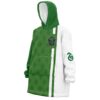 Hooktab 3D Printed Slytherin Harry Potter Unisex Snug Oversized Blanket Hoodie