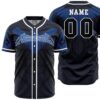 Hooktab 3D Printed Personalized Nightwing DC Comics Men's Short Sleeve Anime Baseball Jersey