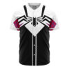 Hooktab 3D Printed Spider Gwen Marvel Men's Short Sleeve Anime Baseball Jersey