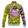 Hooktab 3D Printed Trippy The Cream of the Crop Randy Savage Pop Culture Unisex Varsity Jacket