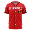 Hooktab 3D Printed Dash The Incredibles V2 Disney Men's Short Sleeve Anime Baseball Jersey