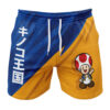 Hooktab Toad Super Mario Bros Anime Mens Shorts Running Shorts Workout Gym Shorts