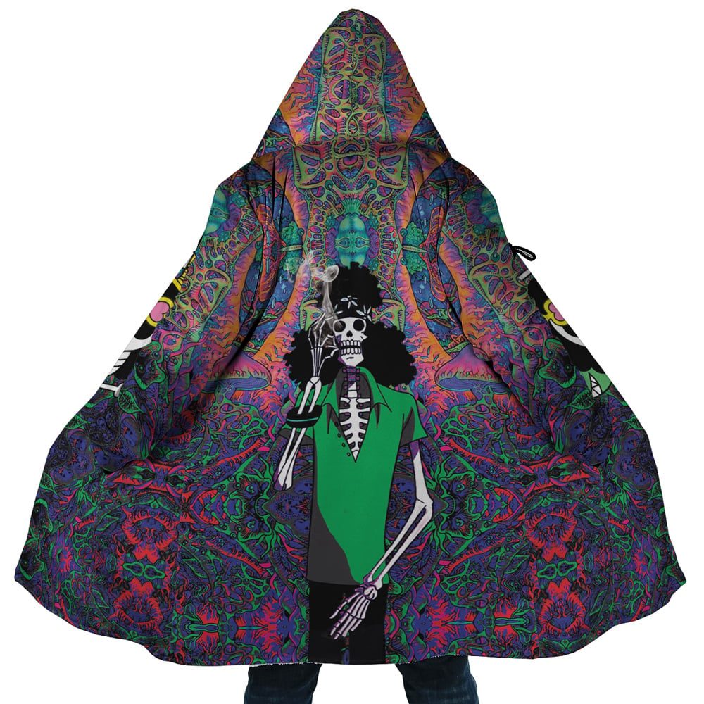 Trippy Hippie Trip Brook Dream Cloak One Piece Dream Cloak Anime Dream Cloak Coat