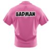 Vegeta Badman Pink Dragon Ball Z Men's Short Sleeve Button Up Hawaiian Shirt