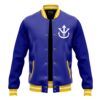 Hooktab 3D Printed Vegeta V1-A Dragon Ball Z Unisex Varsity Jacket