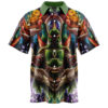 Trippy Boba Fett Star Wars Men's Short Sleeve Button Up Hawaiian Shirt