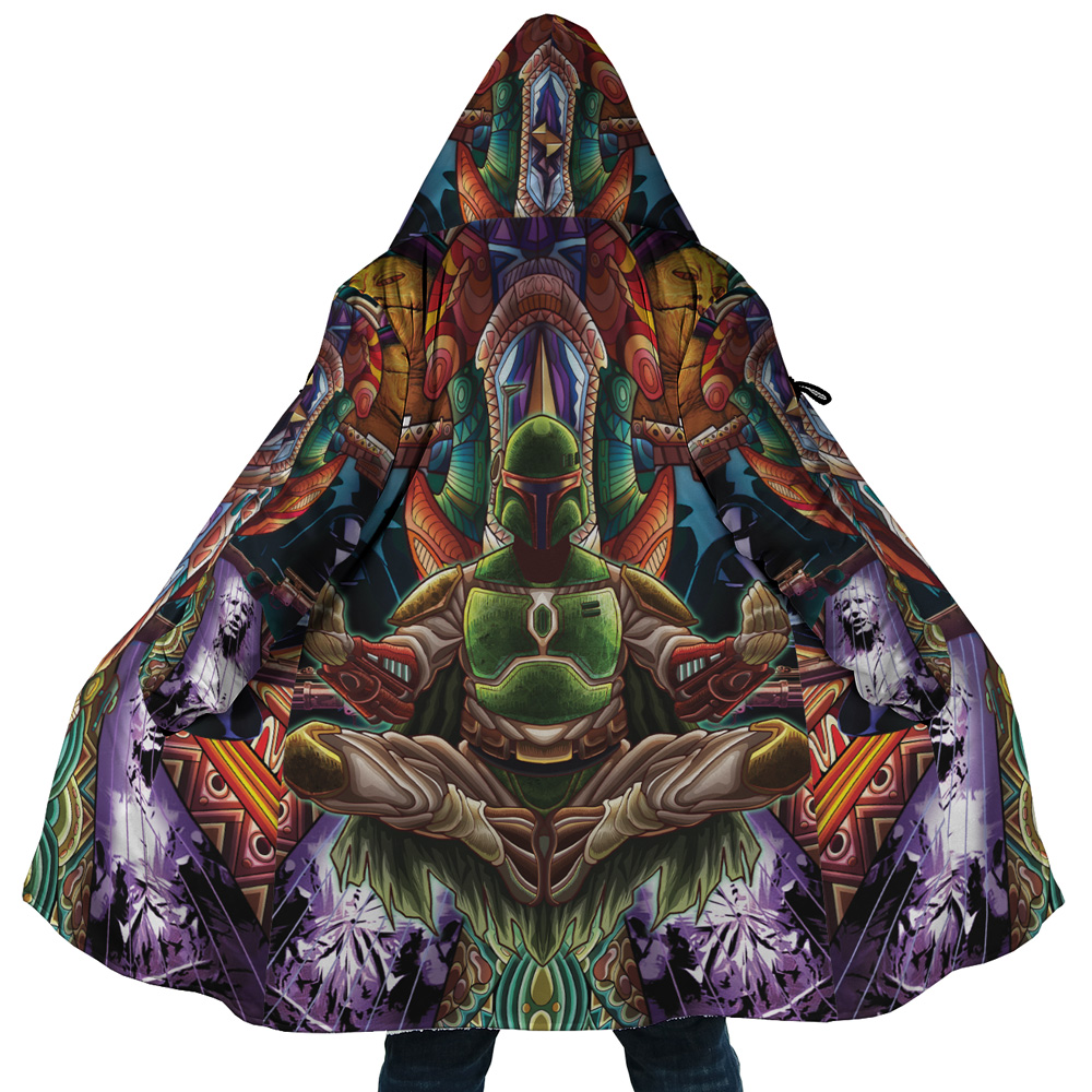 Trippy Boba Fett Dream Cloak Star Wars Dream Cloak Coat