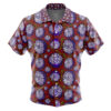 Gomu Gomu no Mi One Piece Men's Short Sleeve Button Up Hawaiian Shirt