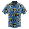 Hippie Trip Brook One Piece Men's Short Sleeve Button Up Hawaiian Shirt