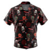 Chibi Sith Galactic Empire Star Wars Pattern Men's Short Sleeve Button Up Hawaiian Shirt