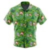 Rick and Morty Trippy Cosmic Rick Men's Short Sleeve Button Up Hawaiian Shirt