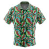 SOS Brigade The Melancholy of Haruhi Suzumiya Men's Short Sleeve Button Up Hawaiian Shirt