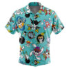 Strawhats Jolly Roger One Piece Men's Short Sleeve Button Up Hawaiian Shirt