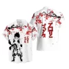 Hooktab Gogeta Japan Cherry Blossom Style Dragon Ball Z Hawaiian Shirt