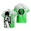 Hooktab Gogeta Manga Art Style Dragon Ball Z Hawaiian Shirt