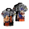 Hooktab Goku Ultra Instinct Dragon Ball Z Hawaiian Shirt