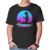 A Retro Space Cowboy Anime T-shirt