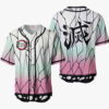 Shinobu Anime Demon Slayer Otaku Cosplay Shirt Anime Baseball Jersey