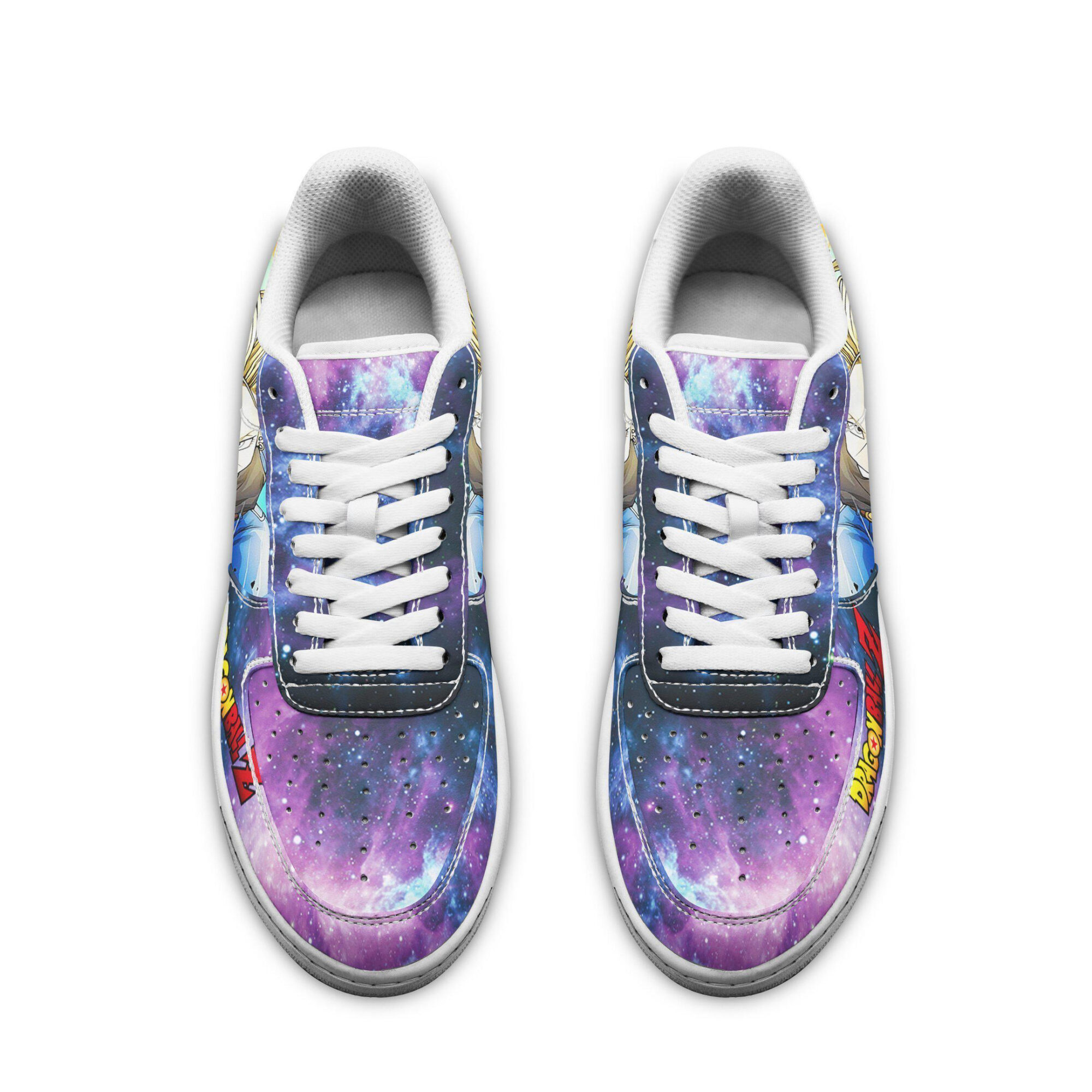 Android 18 Dragon Ball Z Air Anime Sneakers Anime Galaxy