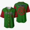 Tien Shinhan Symbol Anime Dragon Ball Z Otaku Cosplay Shirt Anime Baseball Jersey