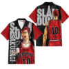 Sakuragi Hanamichi Hawaiian Shirt Slam Dunk Hawaiian Shirt Anime Hawaiian Shirt