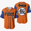 Gohan Symbol Anime Dragon Ball Z Otaku Cosplay Shirt Anime Baseball Jersey