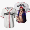 Shanks Anime One Piece Otaku Cosplay Shirt Anime Baseball Jersey