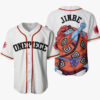 Jinbe Anime One Piece Otaku Cosplay Shirt Anime Baseball Jersey