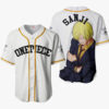 Sanji Anime One Piece Otaku Cosplay Shirt Anime Baseball Jersey