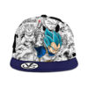 Vegeta Blue Snapback Hat Dragon Ball Z Snapback Hat Anime Snapback Hat