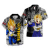 Vegeta Super Saiyan Hawaiian Shirt Dragon Ball Z Hawaiian Shirt Anime Hawaiian Shirt