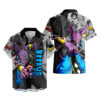 Beerus Hawaiian Shirt Dragon Ball Z Hawaiian Shirt Anime Hawaiian Shirt