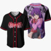 Hitagi Senjougahara Anime Bakemonogatari Otaku Cosplay Shirt Anime Baseball Jersey