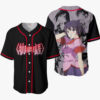 Tsubasa Hanekawa Anime Bakemonogatari Otaku Cosplay Shirt Anime Baseball Jersey