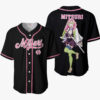 Mitsuri Anime Demon Slayer Otaku Cosplay Shirt Anime Baseball Jersey