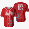 Zero Two Anime Darling in the Franxx Otaku Cosplay Shirt Anime Baseball Jersey