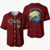 Olivier Mira Armstrong Anime Fullmetal Alchemist Otaku Cosplay Shirt Anime Baseball Jersey